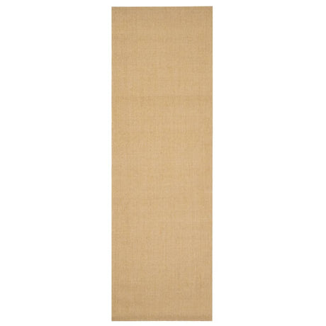 Vidaxl Rug 80x250 cm Natural Sisal