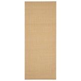 Vidaxl Teppich 100x250 cm Natural Sisal