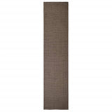 Vidaxl Rug 80x350 cm Natural Sisal Braun