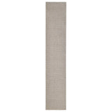 Vidaxl Teppich 66x350 cm Natural Sisal Sand -Colored