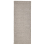 Vidaxl Rug 80x200 cm Natural Sisal Sand -Colored