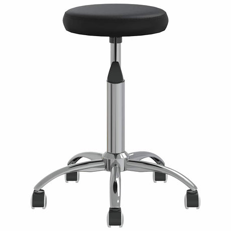 Vidaxl Massagehocker Künstliches Leder schwarz