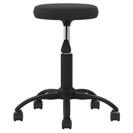 Vidaxl -Massagehocker Velvet Schwarz