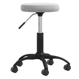 Vidaxl Massage Stuhl Velvet Hellgrau