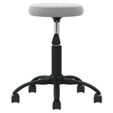 Vidaxl Massage Stuhl Velvet Hellgrau