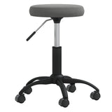 Vidaxl Massage Stuhl Velvet Dunkelgrau