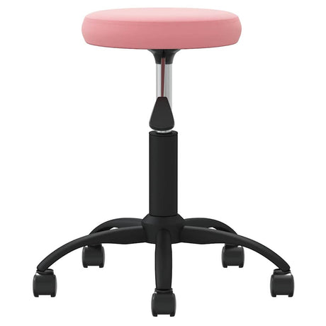 VidaXL Massagehocker Samt rosa