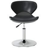 Vidaxl eetkamerstoelen 4 st kunstleer zwart
