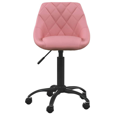Vidaxl kantoorstoel fluweel roze
