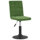 Vidaxl eetkamerstoelen draaibaar 4 st fluweel donkergroen