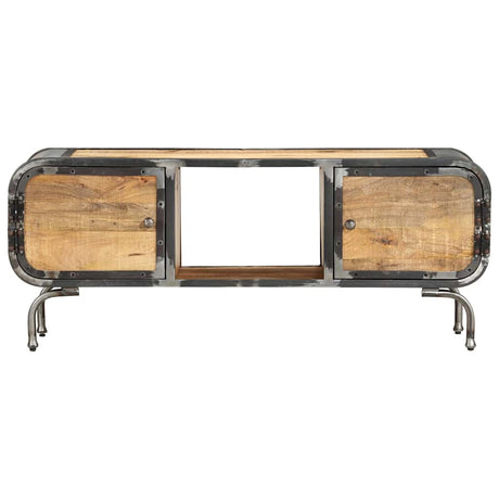 Vidaxl tv-meubel 110x30x42 cm massief mangohout