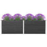 VIDAXL -Pflanzer erhöhte 200x50x91 cm HKC Gray