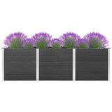 VIDAXL -Pflanzer erhöht 300x50x91 cm HKC Grau
