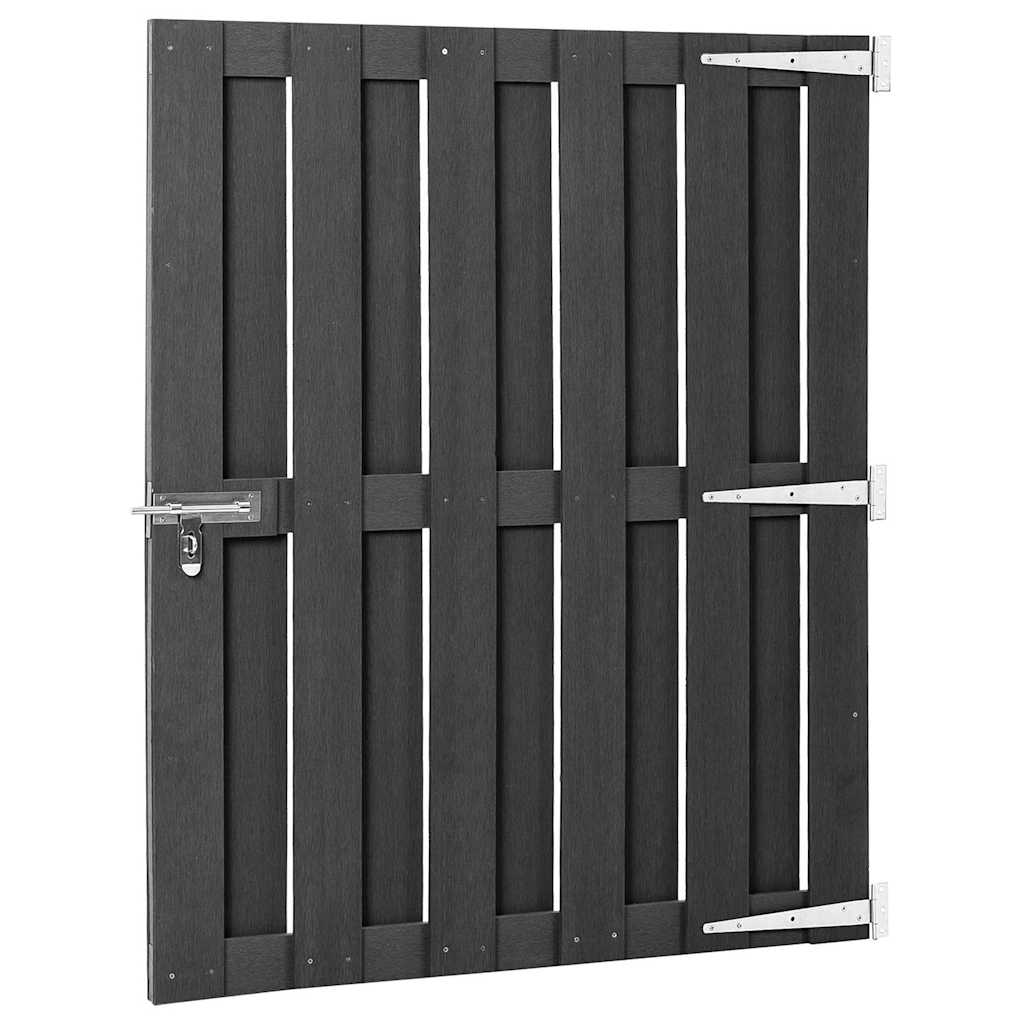 Vidaxxl Tor 100x112 cm HKC grau