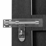 Vidaxxl Tor 100x112 cm HKC grau