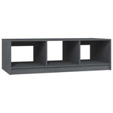 Vidaxl salontafel 110x50x34 cm massief grenenhout grijs