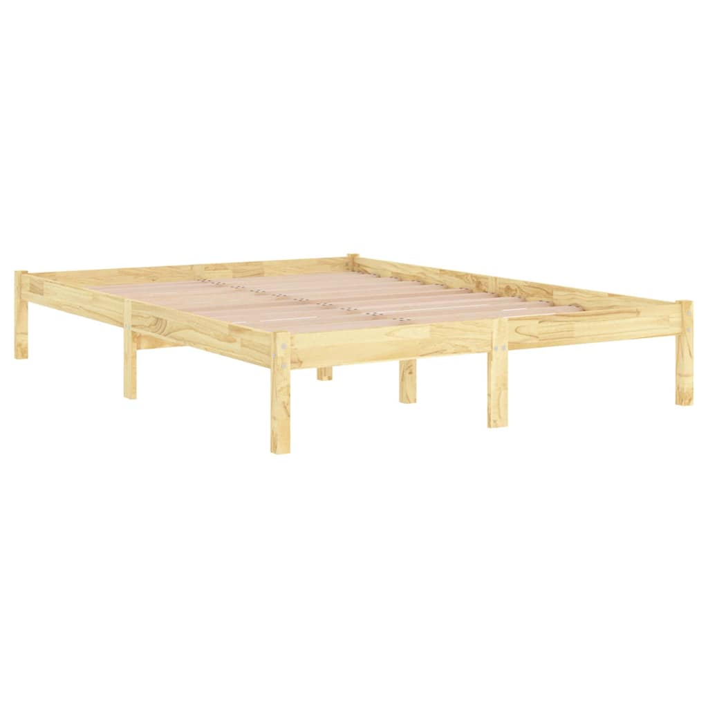 Vidaxl bedframe massief hout 150x200 cm