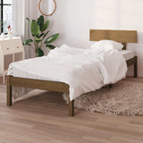 Vidaxl bedframe massief grenenhout honingbruin 90x190 cm
