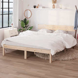 Vidaxl bedframe zonder matras massief hout 140x200 cm