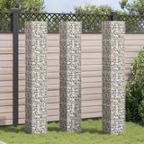 Vidaxl Schanskorf Pflanzer 3 ST erhöht 30 x 30 x 24 cm Eisen