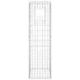 Vidaxl Schanskorf Pole 40x40x140 cm Eisen