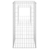 Vidaxl Schanskorf Pole 50x50x100 cm Eisen