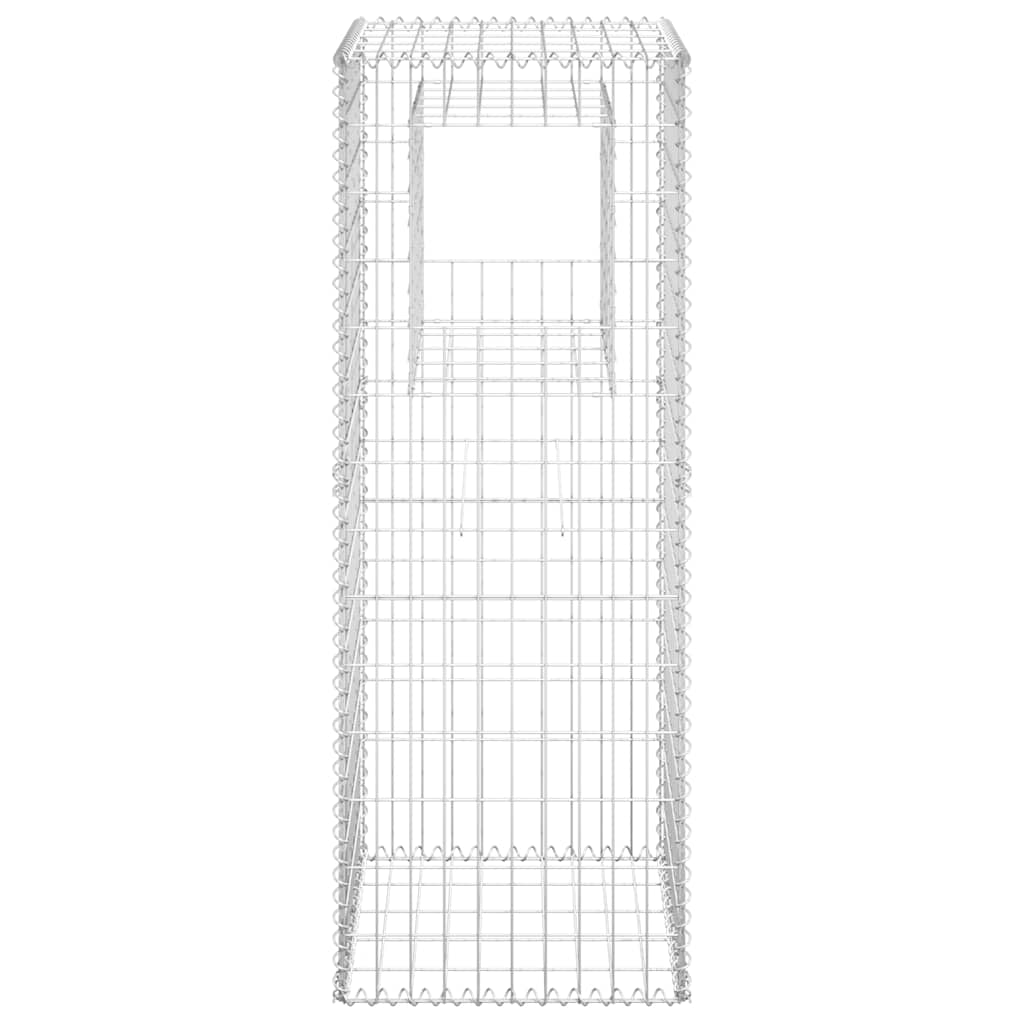 Vidaxx Gabionenpfosten 50x50x140 cm Eisen