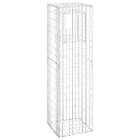 Vidaxl Schanskorf Posts 2 PCs 50x50x180 cm Eisen