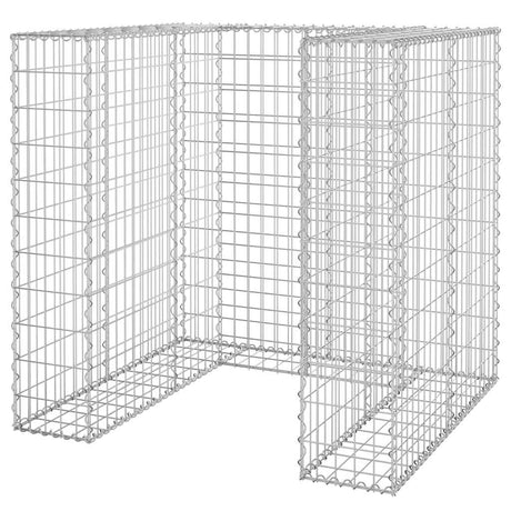 Vidaxl Schanskorf für Container 110x100x110 cm verzinkter Stahl