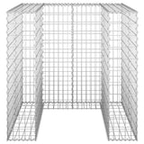 Vidaxl Schanskorf für Container 110x100x110 cm verzinkter Stahl