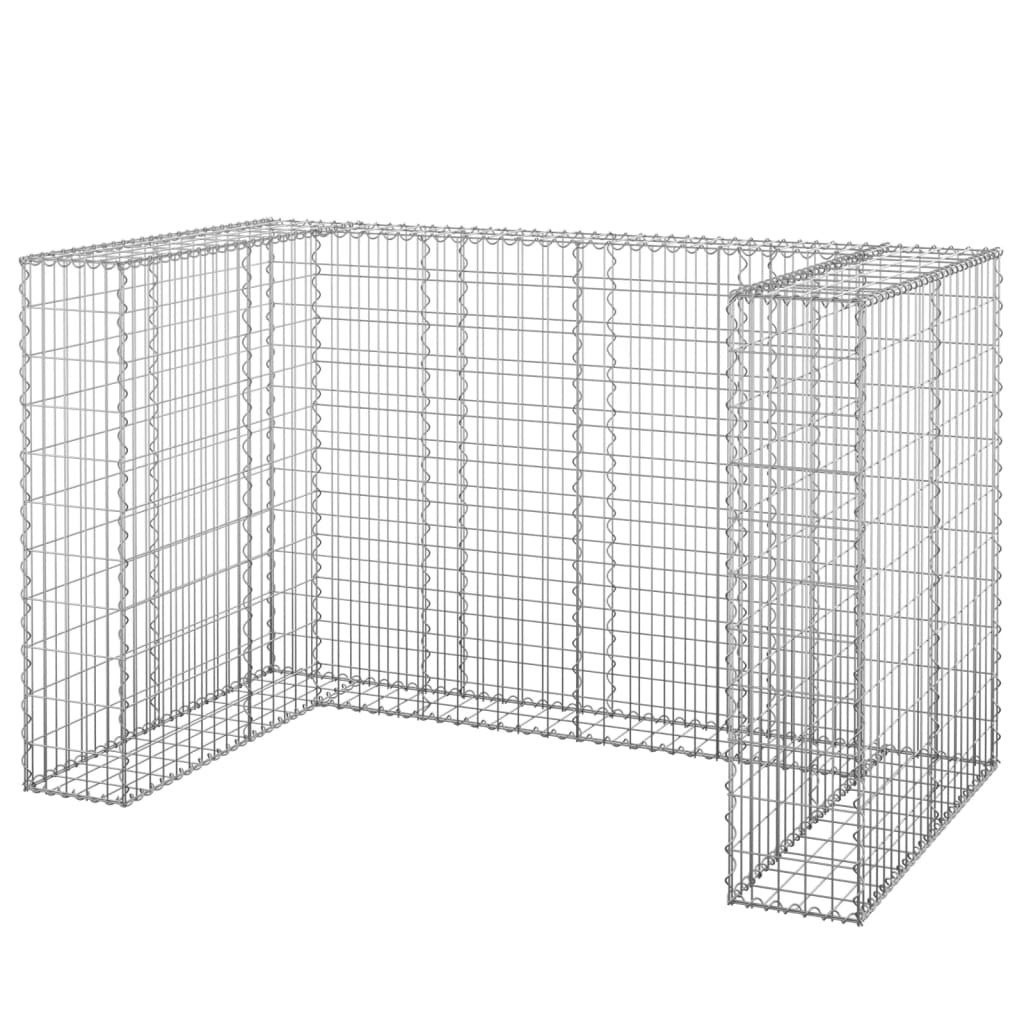 VidaXL Gabione für Container 180x100x110 cm aus verzinktem Stahl