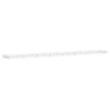 Vidaxl Gabion -Pflanzer erhöhte 800x100x20 cm verzinkter Stahl