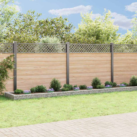 Vidaxl Gabion -Pflanzer erhöhte 800x100x20 cm verzinkter Stahl