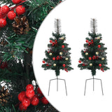 Vidaxl Tuinkerst Bäume 2 PCs 76 cm PVC