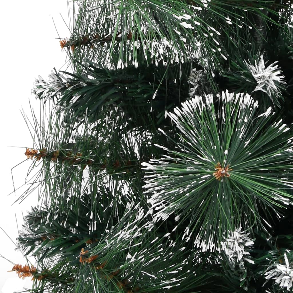 Vidaxl Kunstkerstboom mit Standard 60 cm PVC Grün und Weiß
