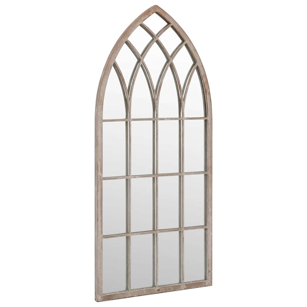 Vidaxl Garden Mirror 100x45 cm Eisensand -gelöscht