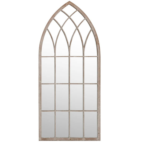 Vidaxl Garden Mirror 70 x 30 cm Eisensand -gelöscht