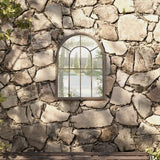 Vidaxl Gartenspiegel 60x45 cm Eisensand -gelöscht