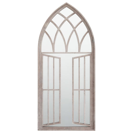 Vidaxl Garden Mirror 100x45 cm Eisensand -gelöscht