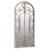 Vidaxl Garden Mirror 100x45 cm Eisensand -gelöscht