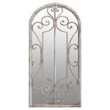 Vidaxl Garden Mirror 70 x 30 cm Eisensand -gelöscht