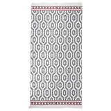 Vidaxl Rug 80x150 cm Baumwollgrau