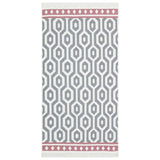Vidaxl Rug 80x150 cm Baumwollgrau