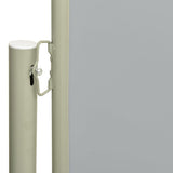 Vidaxl Garden Bildschirm Ausziehbar 117x300 cm Grau