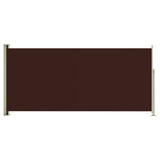 Vidaxl Garden Bildschirm ausziehbar 140 x 300 cm Braun