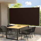 Vidaxl Garden Bildschirm ausziehbar 160 x 300 cm braun
