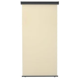 VIDAXL -Balkon -Bildschirm 122x250 cm cremefarben -gepflegt