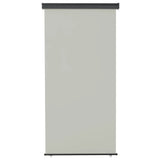 Vidaxl Balkon Bildschirm 122x250 cm Grau