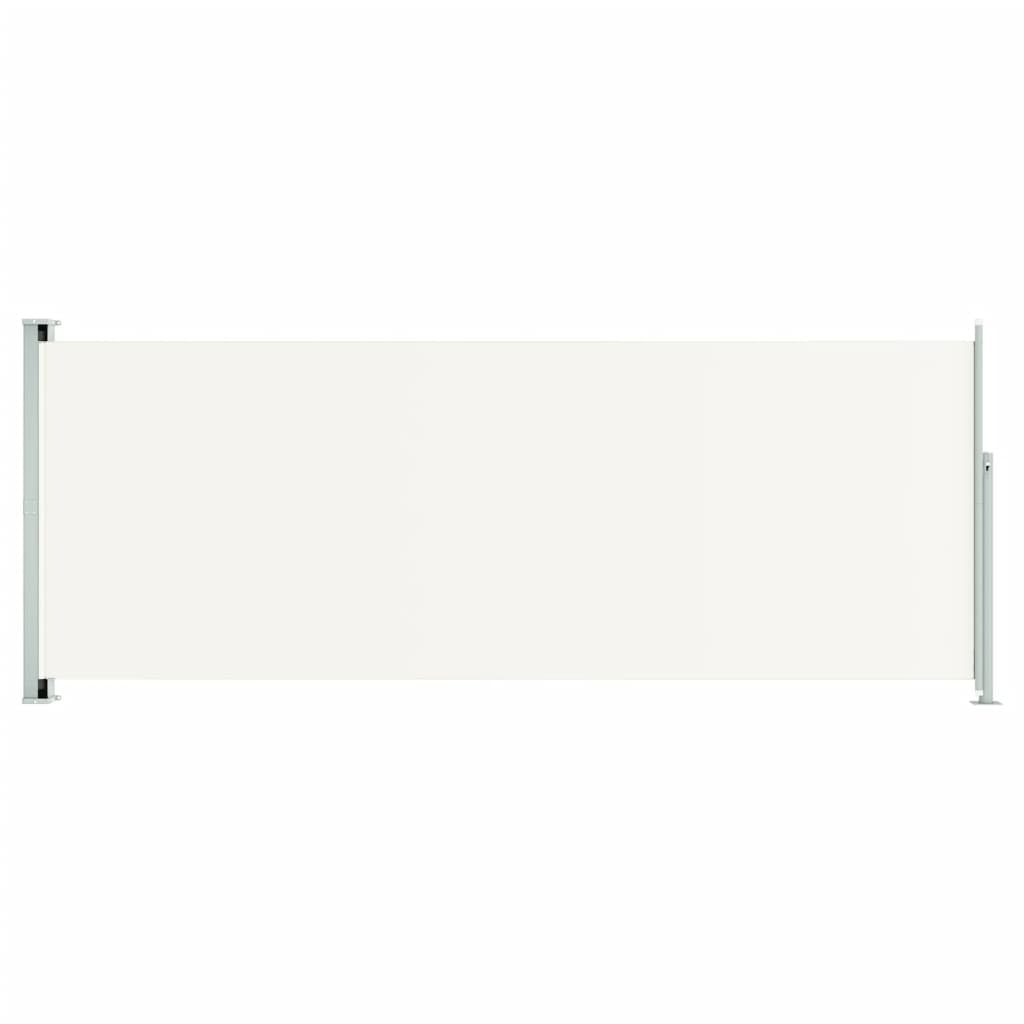 Vidaxl Garden Screen ausziehbar 117x300 cm Creme