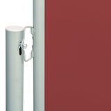 VIDAXL -Windschutzscheibe ausziehbar 117x300 cm rot